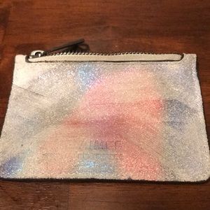 Glittery suede Aimee Kestenberg wallet
